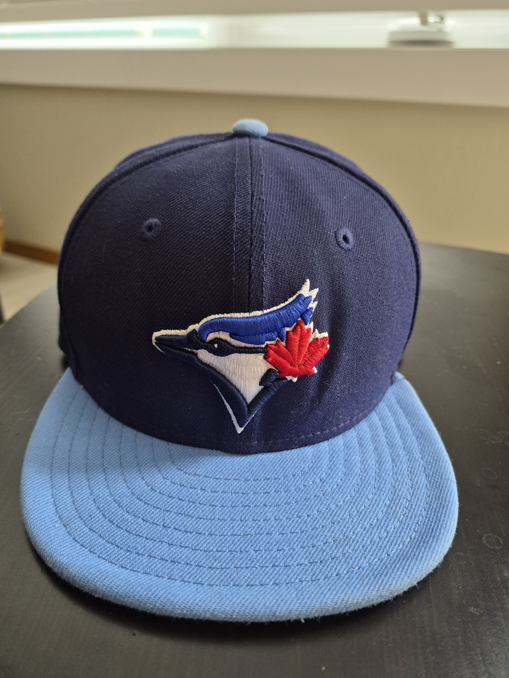 Toronto Blue Jays New Era 59FIFTY Fitted Hat 6 1/2 Navy Blue MLB Cap